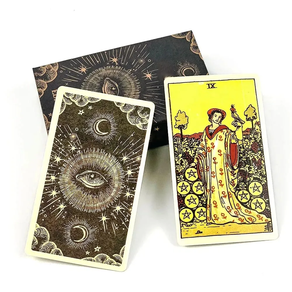 Russian Edition Tarot Cards Fate Divination Edition Playing Games With Guidebook For Beginners Entertainment Gathering Game Tool — image 3