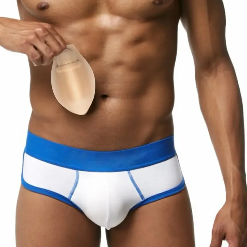 Underwear Padding Men Padded Underwear Accessory Enhance Bulge With Men's Underwear Push Up Cup Pad For Swim Trunks For Daily — image 6