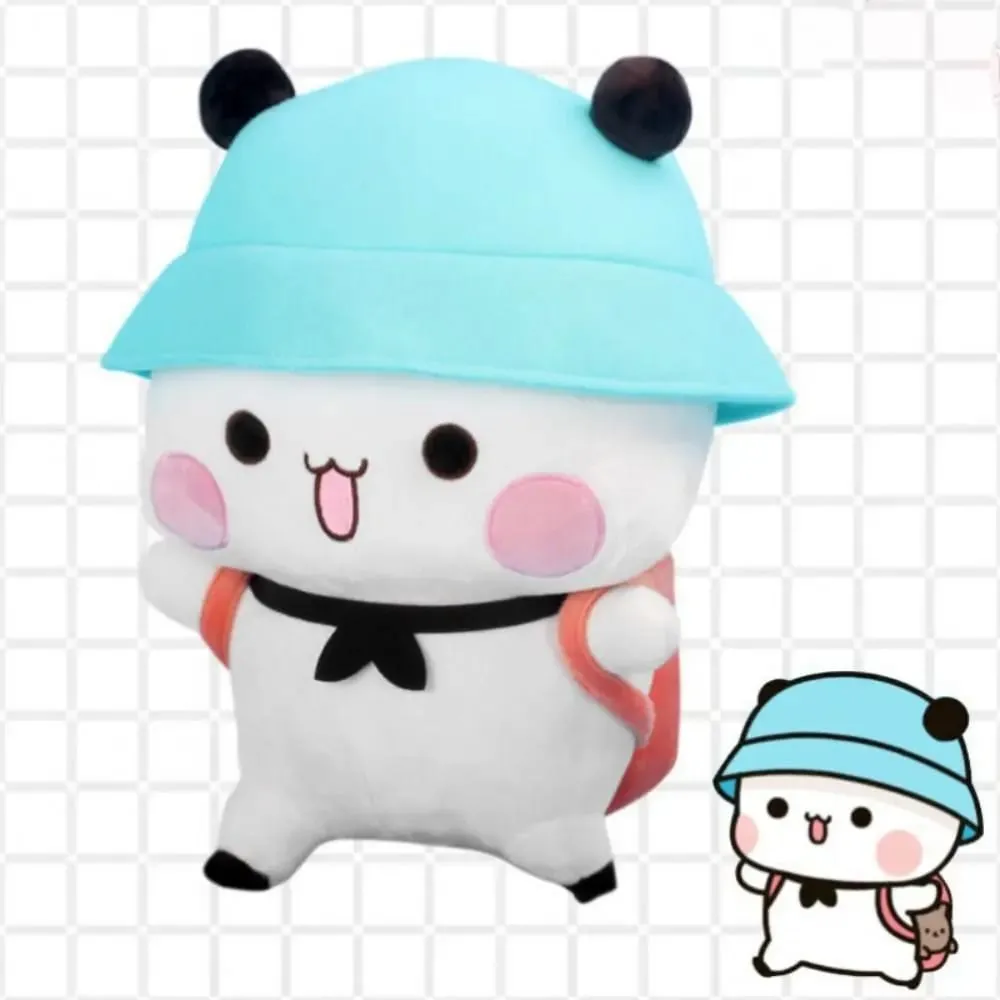 Bubu and Dudu Panda Plush Cute Cartoon Stuffed Soft Pillow Toy Wedding Handmade Ornament Panda Bear Doll Children's Day — image 10