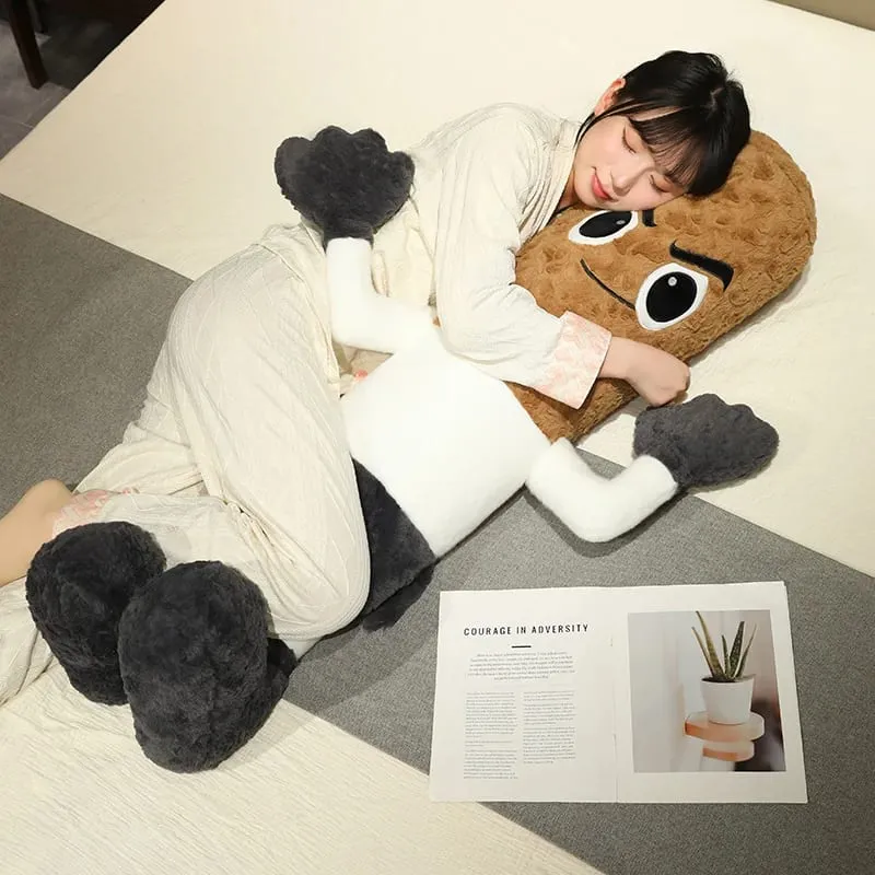 55/80CM Cartoon Cigarette Plush Pillow Long Cushiom Stuffed Toys Bedroom Sleep Hug Pillow — image 5