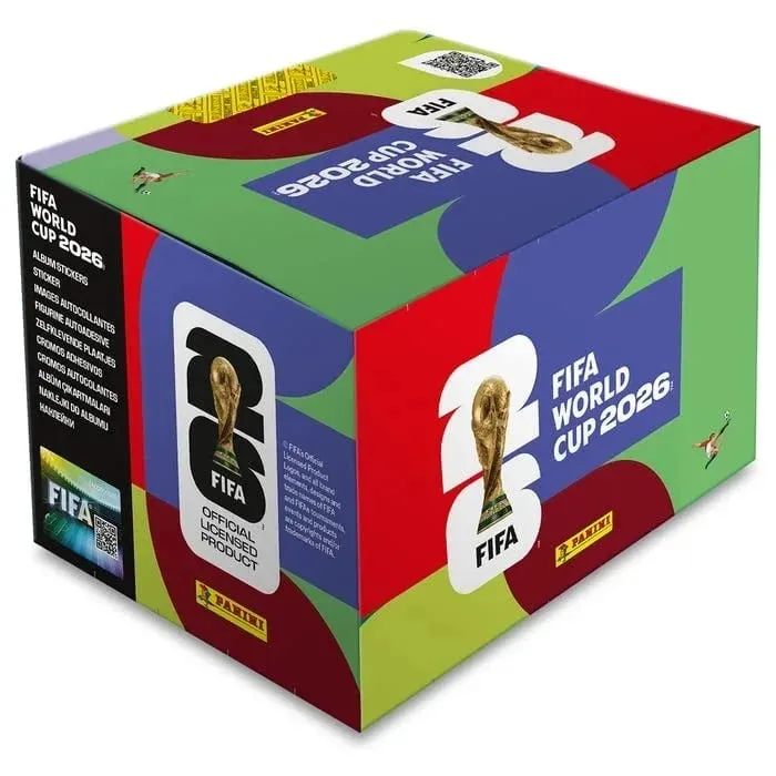 Sada sběratelských samolepek pro mistrovství světa ve fotbale 2026 Panini s odpovídajícím albem 50 balíčků 7 samolepek, každá celkem 350 pro sportovní fanoušky — image 16