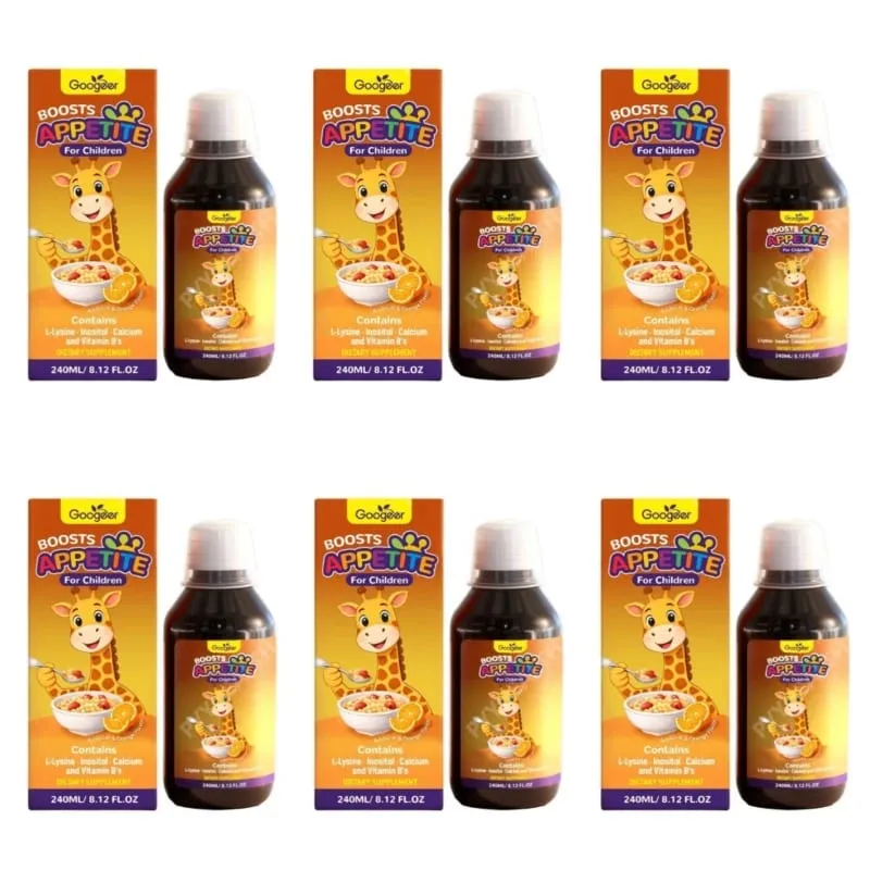 Googeer Children’s Appetite Support Liquid with L-Lysine Inositol Calcium and B Vitamins Daily Nutritional Support 240 ML — image 12