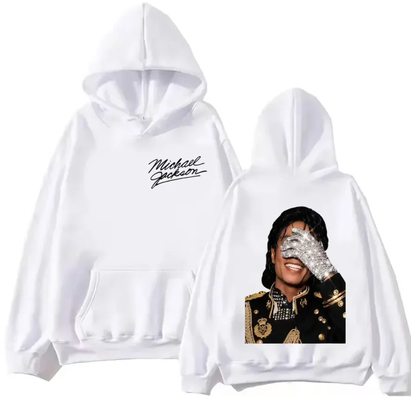 90's Classics Michael Jackson Hoodie Gothic Fashion Vintage Hooded Sweatshirts Men Women Punk Clothing Rock Pullovers Streetwear — image 5