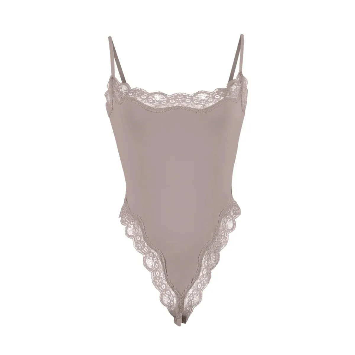 Lace Camisole Bodysuit Women Solid Sleeveless Backless Body Shaper Jumpsuit One Piece Sexy Slim Bodycon Rompers Summer Tank Tops — image 11