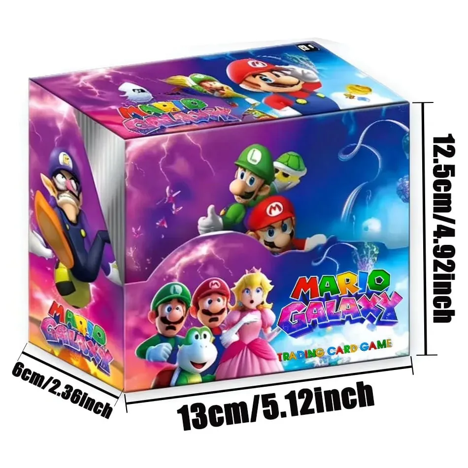 New 36pcs Mario Bros Game Cards Super Mario Trading Card Collection Action Figure English Booster Pack Battle Toy Gift — image 4