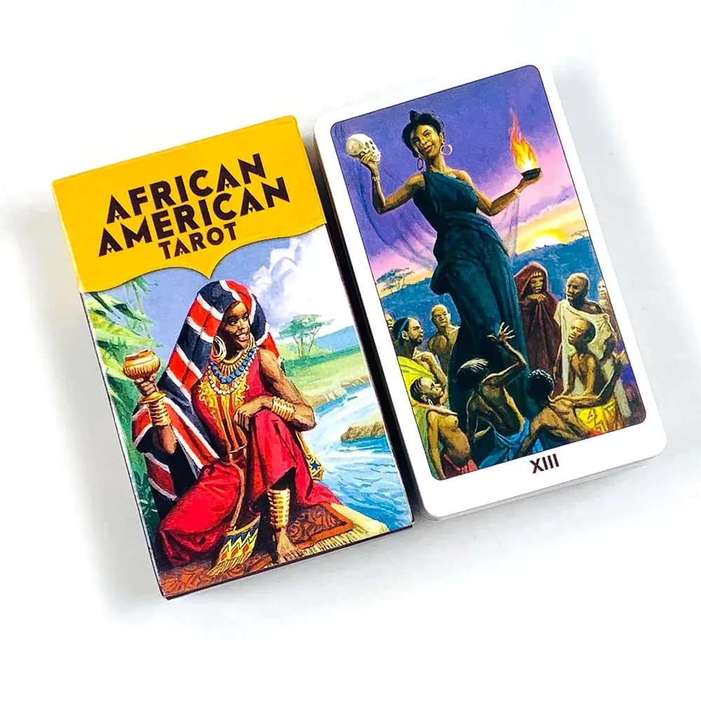 African American Tarot Cards 78 Tarot Deck Of Show A Beautiful and Happy Life Perfect For Divination & Gift Giving — image 1