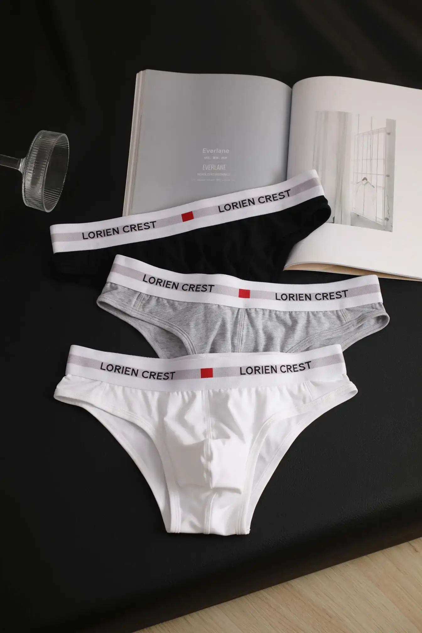 3Pcs Low Waist Men's Cotton Briefs, No‑Fly U‑Pouch Sports Underwear, Sexy Elastic Breathable Daily Underpants Male — image 7
