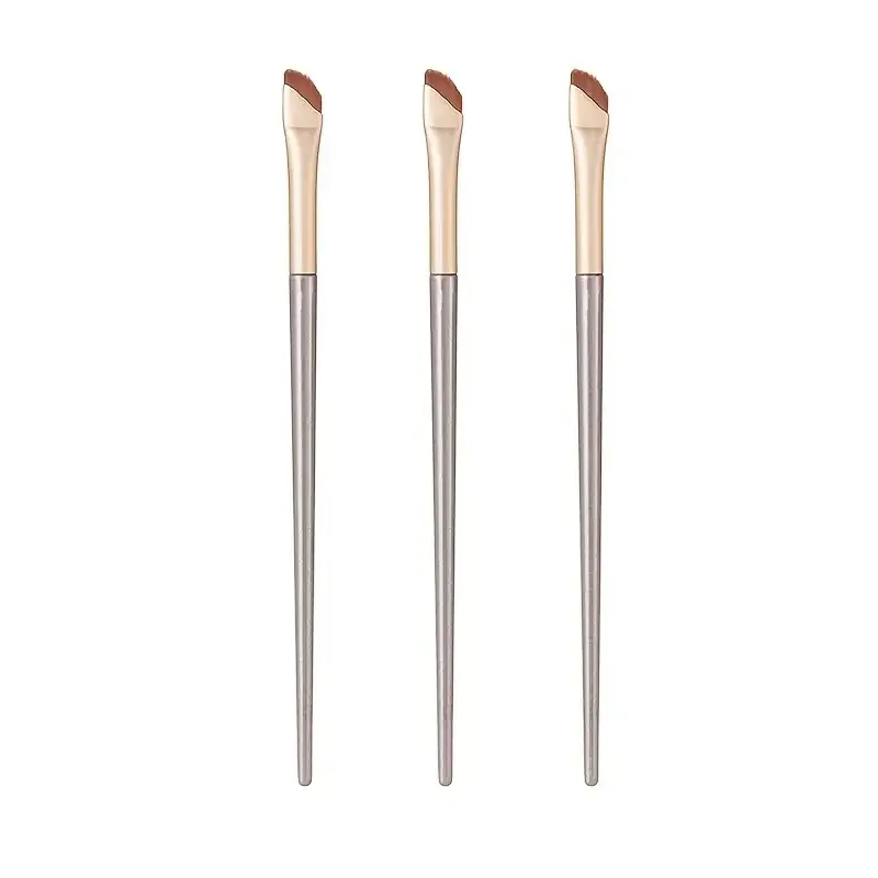 1/3 Scalpel Eyeliner Brushes with Ultra-Fine Angle Tip Flat Angle Eyebrow Brush Fine Detail Brush for Eye and Eye Area Makeup — image 8