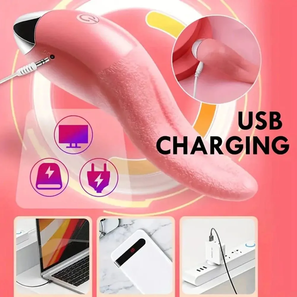 10 Modes Tongue Licking Vibrator For Women G Spot Clitoral Stimulator Dildo Nipple Female Masturbator Vibrators Sex Toys Aldult — image 2