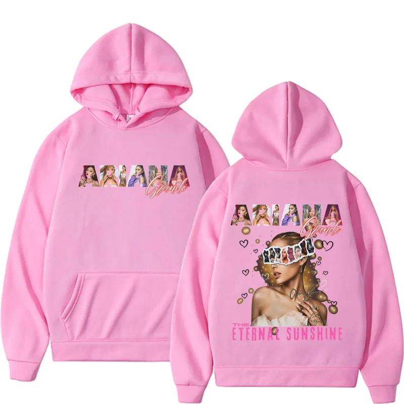 Ariana Grande Eternal Sunshine Tour 2026 Pullovers Men Women Clothing Fashion Aesthetic Sweatshirt Comfort Casual Fleece Hoodies — image 6
