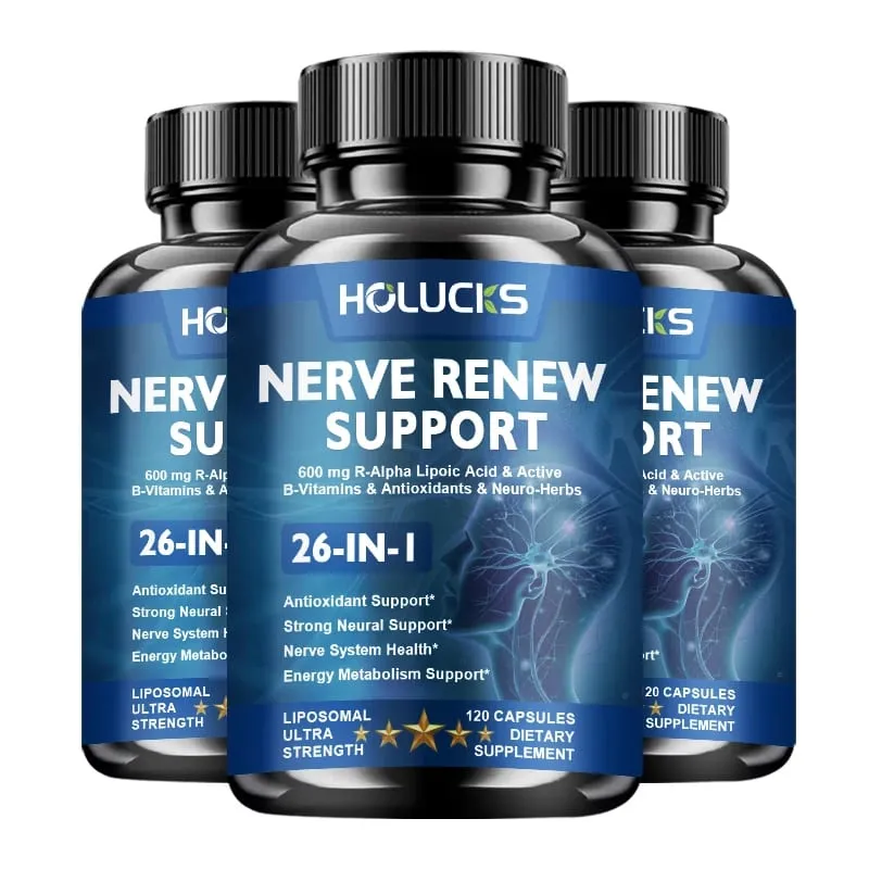 Advanced Nerve Nutrition Capsules with L-Theanine & Zinc Maintain Neural Comfort Metabolism & Healthy Nerve System — image 10