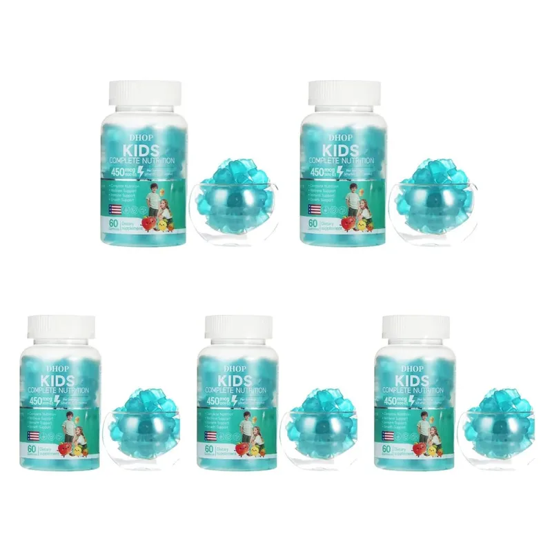 Kids Multivitamin Gummies Vitamin D3 C Zinc B Vitamins Immune Support Daily Wellness Nutrition Fruit Flavor 60 Gummies — image 11