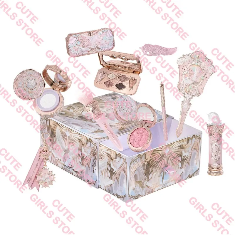 Flower Knows Knight Unicorn Collection Mini All-In Gift Set- with Lipstick Blush Eyeshadow Powder Lip Liner Mirror & Tools — image 9