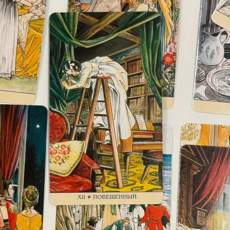 Russian Version Jane Austen Tarot Cards Tаро джейн остин Русская версия Deck Board Table Games — image 5