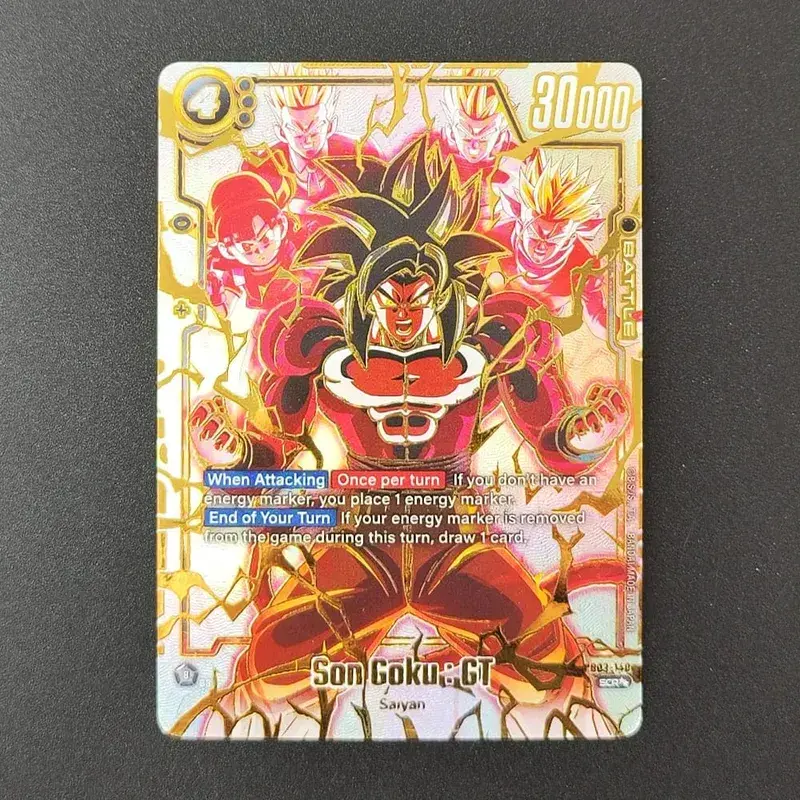 DIY Dragon Ball Super Son Goku FB05-119 Gogeta FB06-097 Broly FB06-120 Super Alternate Art Manga English TCG Anime Cards — image 10