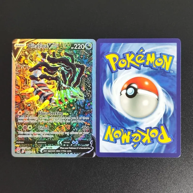 Pokemon Card PTCG Foil Proxy English Gengari Rayquaza Vmax Giratian Lugia V Mew Latias Latios EX Collectibles Trading Card Game — image 25