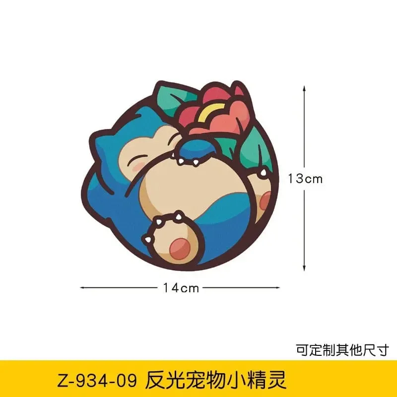 20styles Pokemon Car Stickers Anime Figure Pikachu Gengar Eevee Charmander Cute Cartoon Doll Creative Sticker Birthday Gifts — image 21
