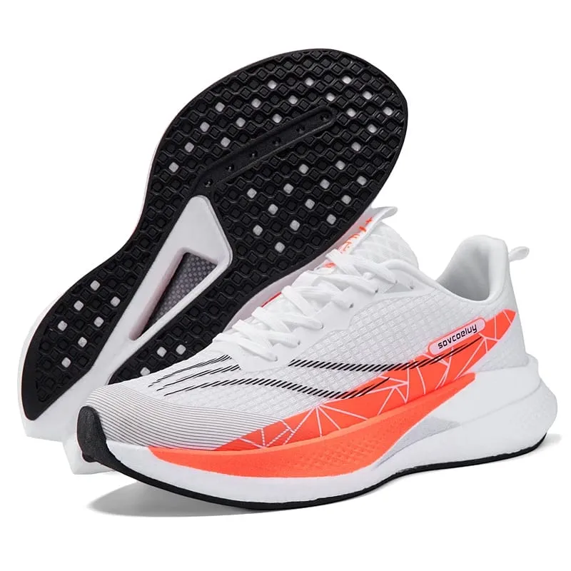 Marathon Running Shoes Men Sports Carbon Board Breathable Lightweight Comfortable Women's Athletic Cushion Stability Sneakers — image 6