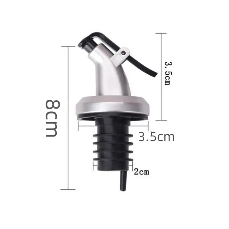 Leak-proof Capwine Cap Olive Oil Dispenser Bottle Designed for Pour Spout Vinegar Sauce Wine or Salad Dressing Bottle Dispenser — image 5