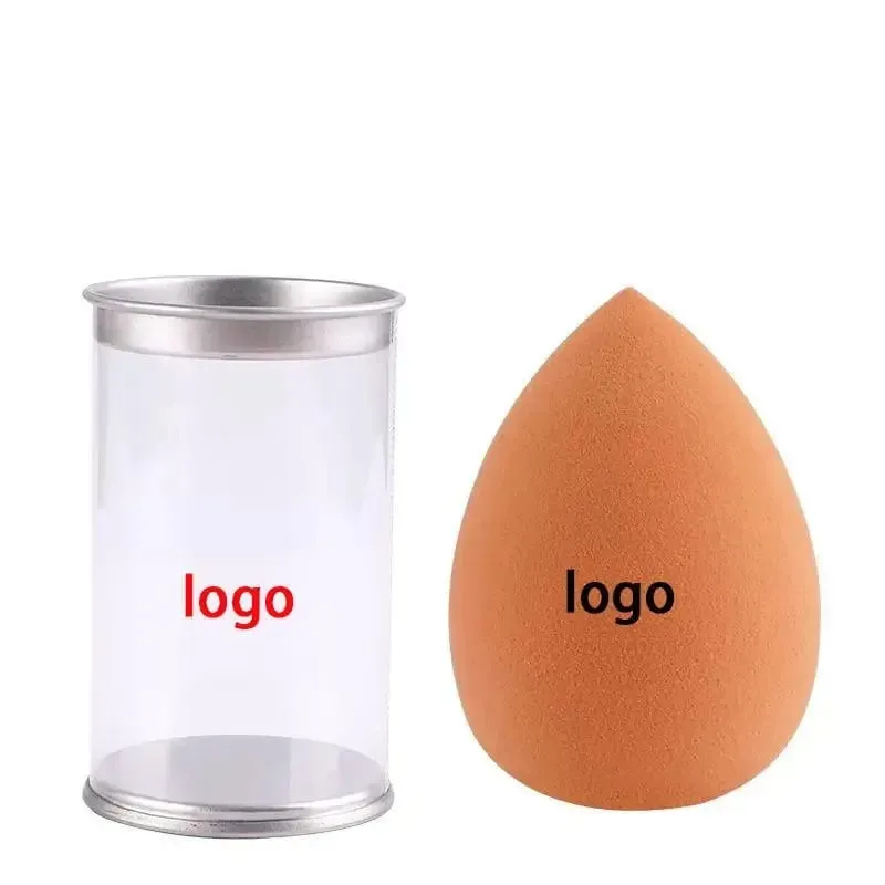 50ks Custom Logo růžová červená bílá Hydrofilní kosmetická houbička na make-up Krása houbička bez latexu omyvatelné mixéry labutěnky