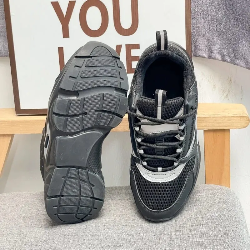 Brand Men Casual Shoes Thick Sole Breathable Fashion Sneakers Soft Male Walking Shoes Zapatillas Hombre Size 46 Luxury Mens Shoe — image 4