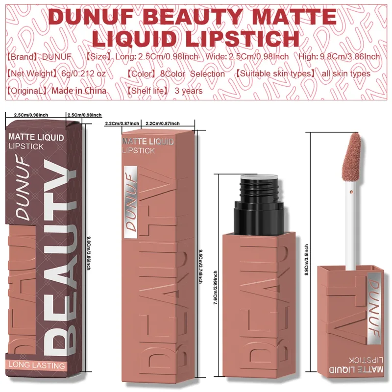 Lipgloss-Lippenstift, leicht zu färben, wasserfest, leicht zu färben, schweißfest, antihaftbeschichtet, Y2K-Ausgefallene Mode, geeignet für Weihnachten — image 5