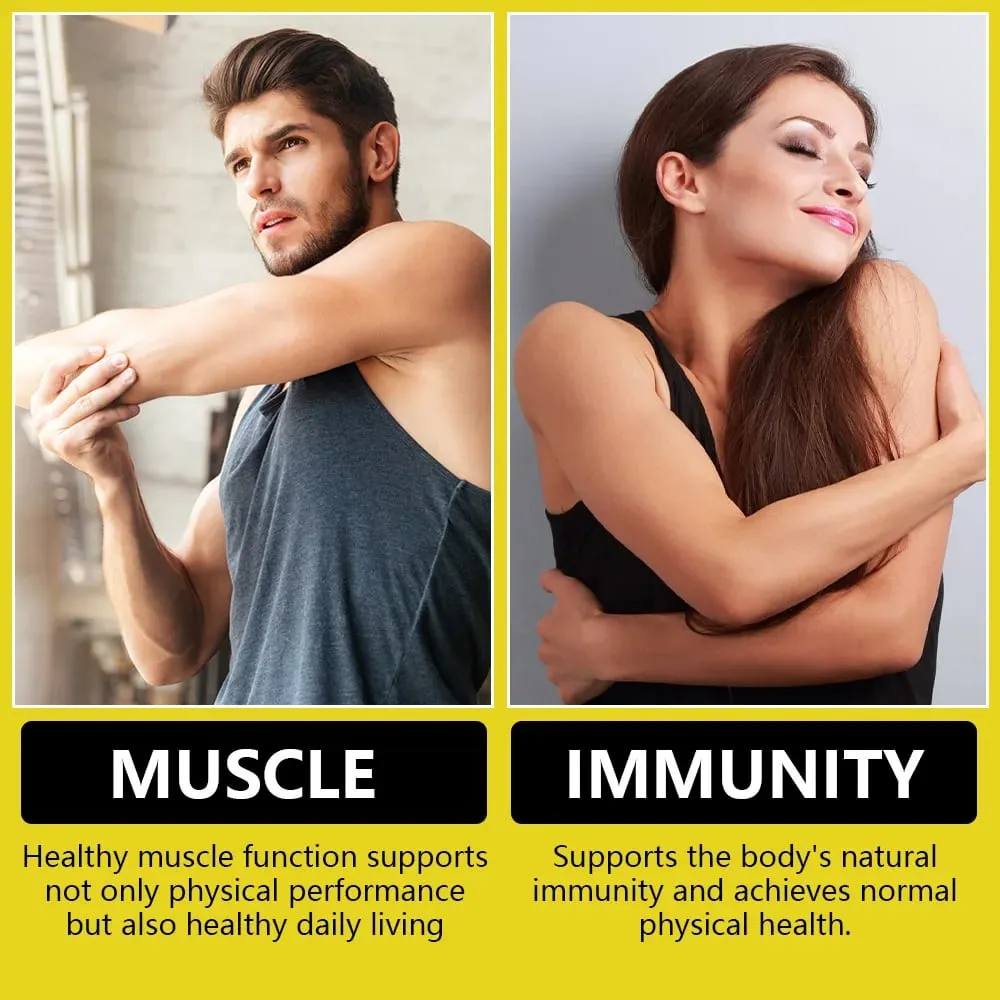 HCL Creatine Supplement Enhances Focus Strength and Endurance Suitable for Both Men and Women Gluten-free Non-GMO