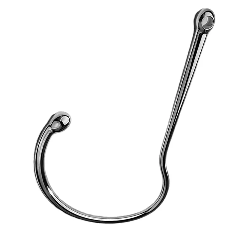 Metal Anal Hook Big Butt Plug Pharaoh's Snake Staff Prostate Massage Anus Masturbation Adult Sex Toys for Men Gay AnalPlug