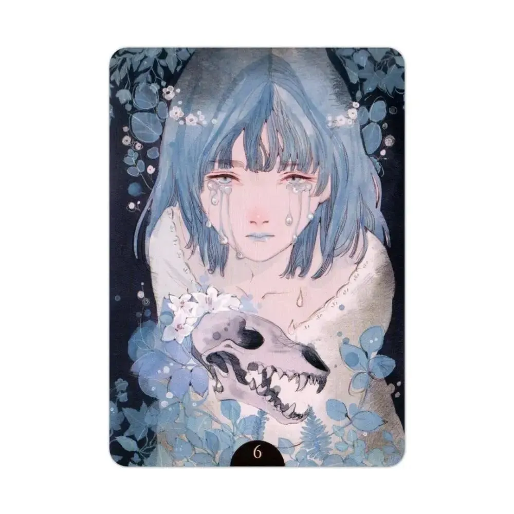 8.8*12.6cm Loputyn Oracle 36 Pcs Cards Double-sided Embossed Evocative Sensual and Imaginative Drawings — image 2