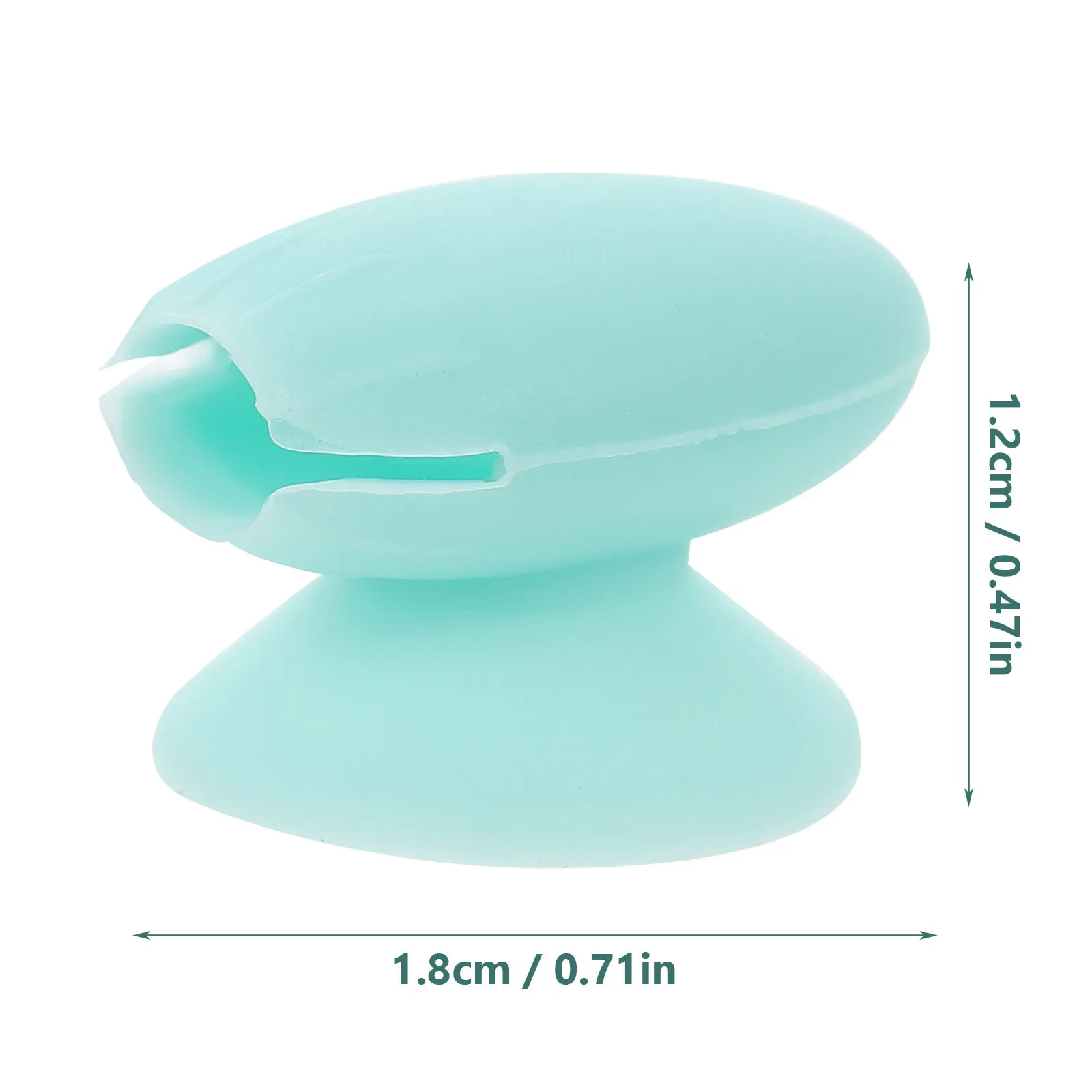 12Pcs Reusable Silicone Lip Brush Covers Anti-Fall Suction Cap for Makeup Brushes Dirt-Proof Portable Storage Brush Head — image 6