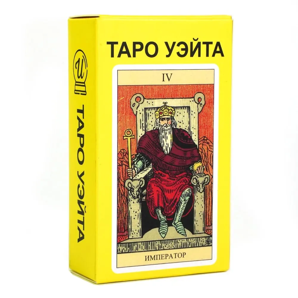 Tarocchi Rider Waite Tarocchi Gioco da tavolo Divinazione Carte Oracle Russo Spagnolo Versione inglese per principianti Gioco di società Giocattolo — image 1