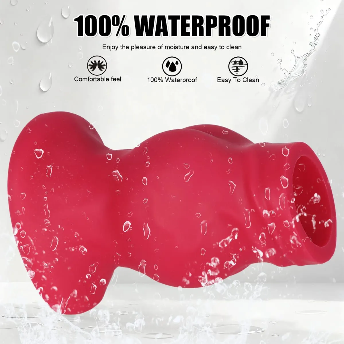 Hollow Huge Anal Butt Plug Adult Sex Toys Suction Cup Big Butt Plug For Male gay Big Anal Butt Plug Dilator Training Dialation — image 5