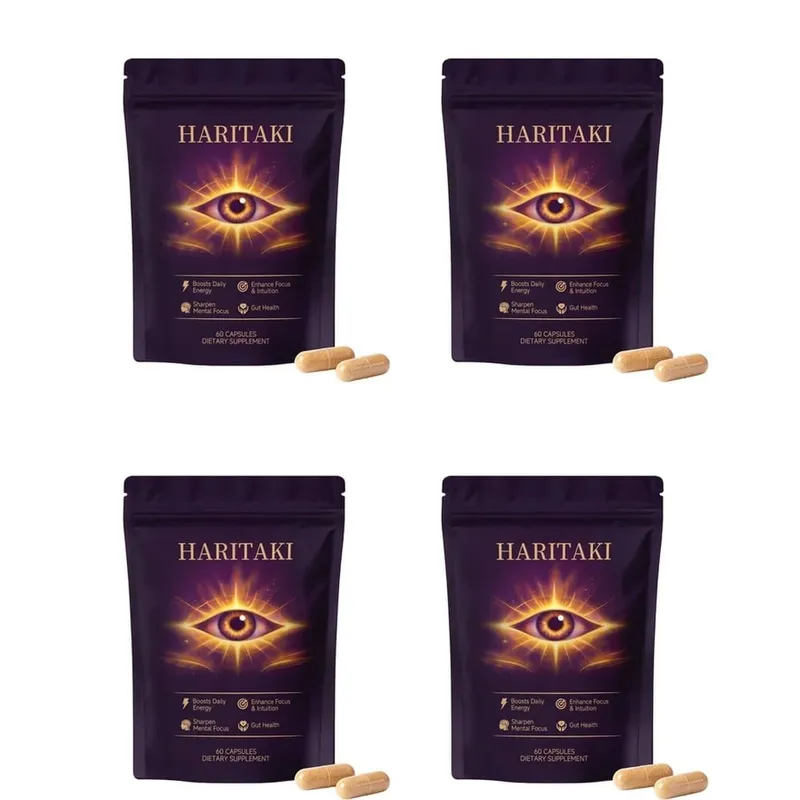 Haritaki 3rd Eye Supplement 500mg Supports Digestive Balance Gut Health Regular Elimination Daily Antioxidant Protection 60 Ct