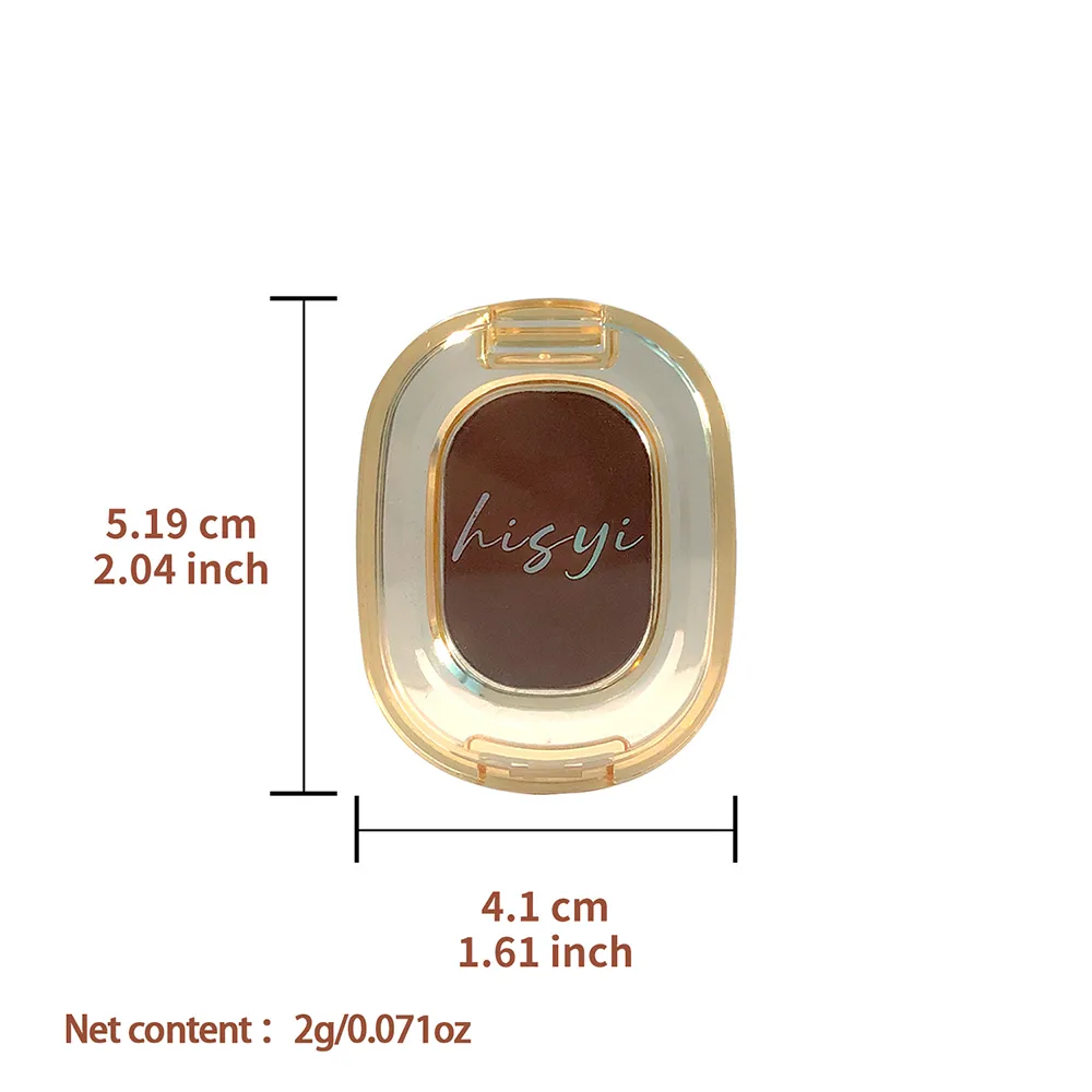 Matte Single Eyeshadow — Brown for Eye Brightening & Face Conceal Long-Lasting Waterproof Easy Blend Multi-Look Xmas & Winter — image 7