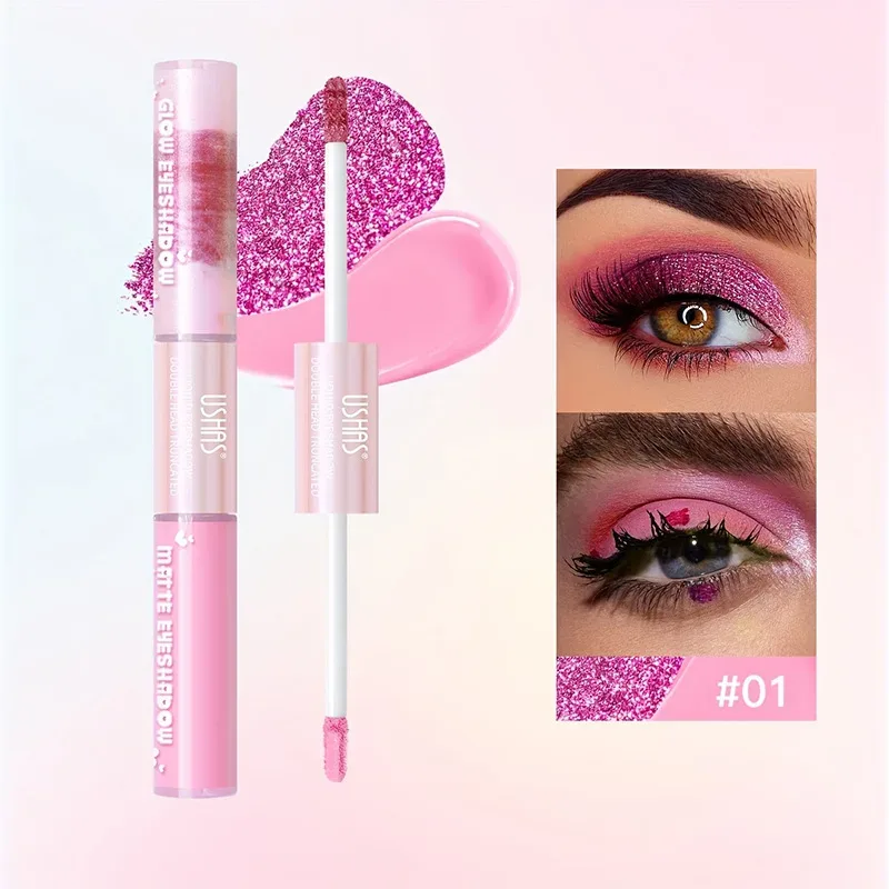 6 Color Waterproof and Sweat Proof Long Lasting Easy To Color Matte Eye Shadow Blue Highlight Natural Liquid Eye Shadow Makeup — image 11