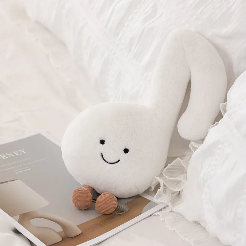 Humanoid Musical Instruments Plush Toy Stuffed Smiling Guitar Violin Tuning Fork with Legs Decor Plushie Prop Gift — image 11