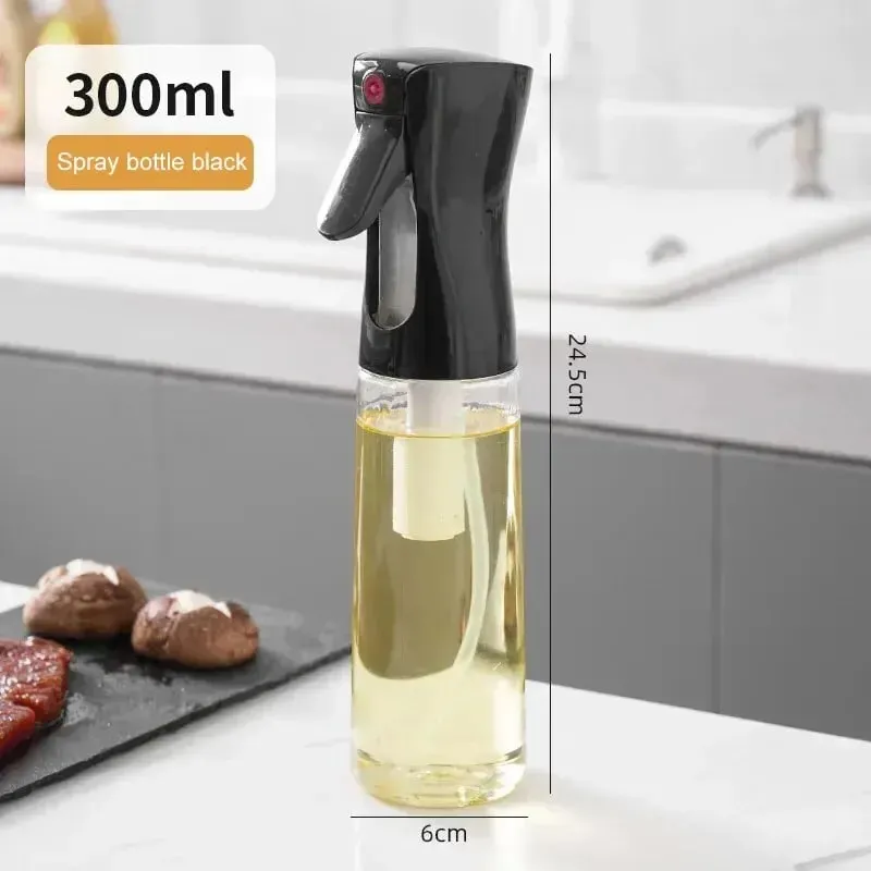 1Pc 200/300/500 ML Oil Spray Pot Kitchen Household Edible Olive Oil Spray Bottle Atomized Misty Oil Tank Air Fryer Spray Bottle — image 14