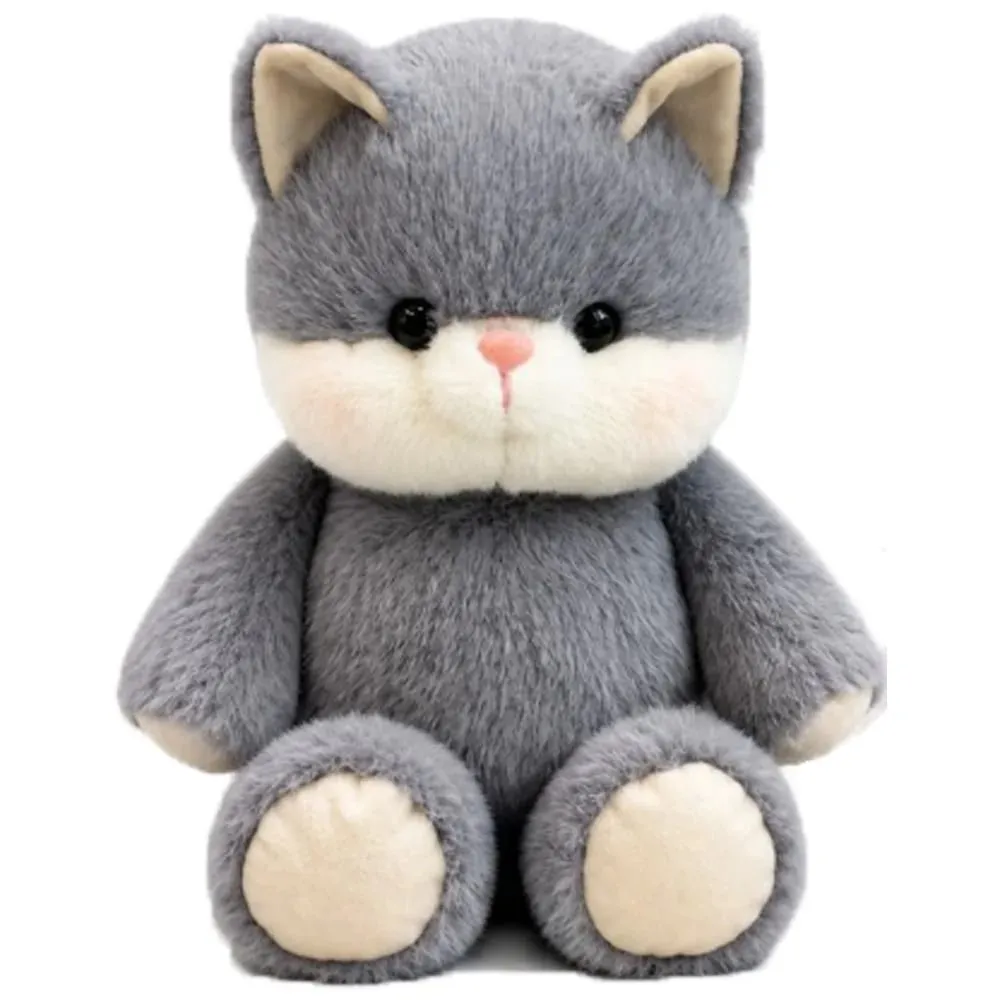 New Design Soft Cat Stuffed Animal Plush Pillow Emotional Support 17.7inch Stuffed Animals Plush Cat Pattern Cute Stuffed Toys