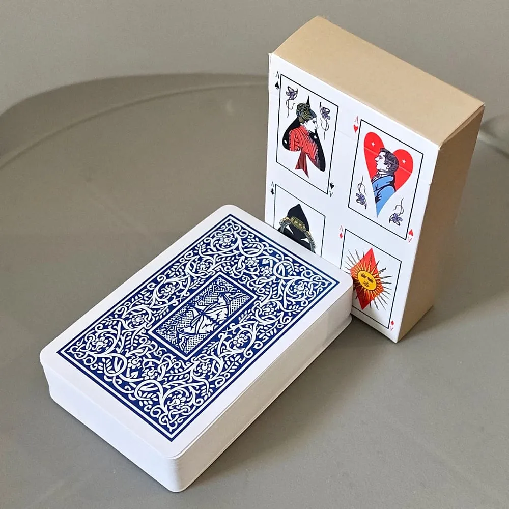 The Playing Card Deck Vintage Art Fortune Telling & Divination Cards