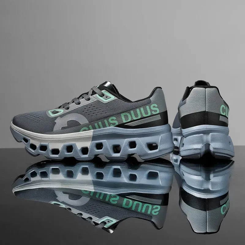 Marathon Running Shoes Men Carbon Board Speciality Sports Casual Breathable Lightweight Women's Comfortable Athletic Sneakers — image 2