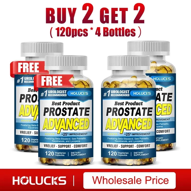 Prostate Capsules with Saw Palmetto Urinary Tract Health Relieve Frequent Urination Hair Growth Bladder Support for Men — image 10
