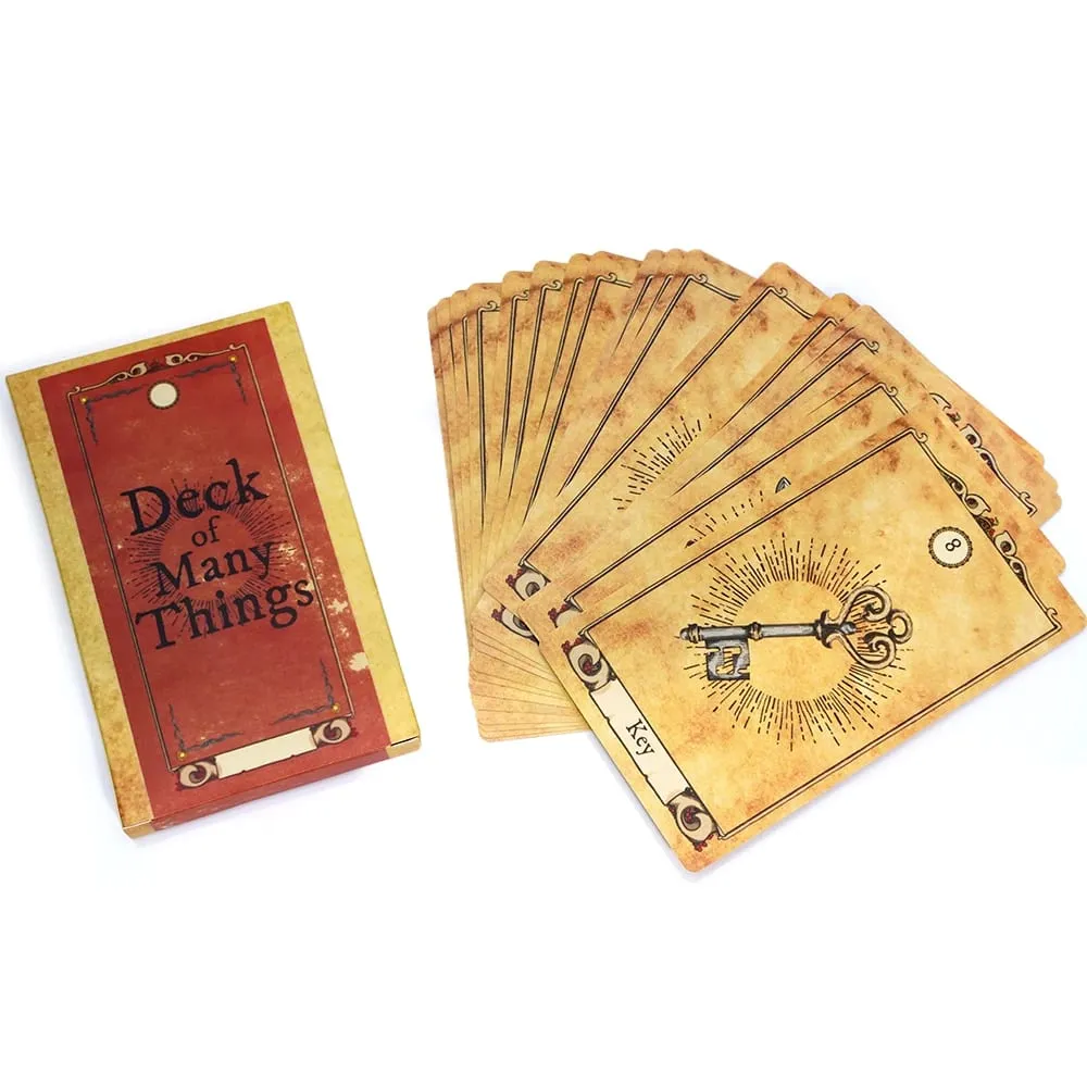 Deck of Many Things Card Game The Ultimate Tabletop Prop Full 22 card Deck of Many Things Adds And Extra Layer Of Excitement Pan — image 3