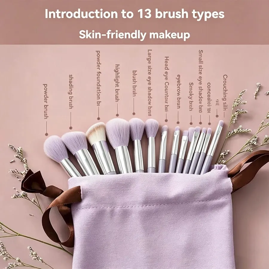 20-piece Morandi color makeup brush set — image 5