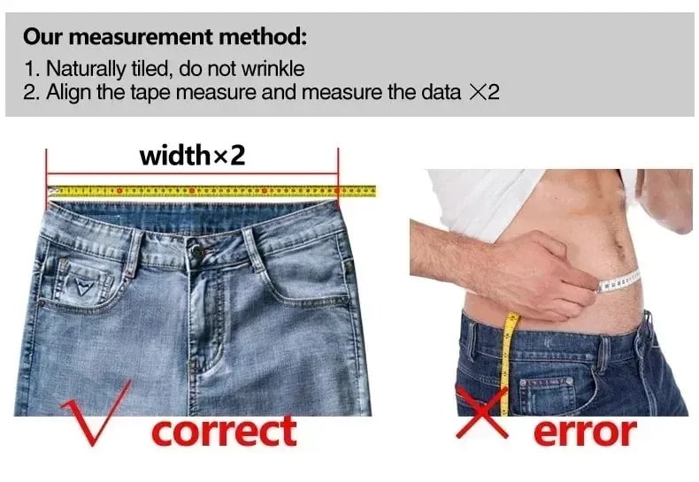 Men's Slim Jeans Korean Fashion Elastic Straight Casual Denim Pants Comfortable Work Male Spring Autumn Trousers Black Gray — image 8