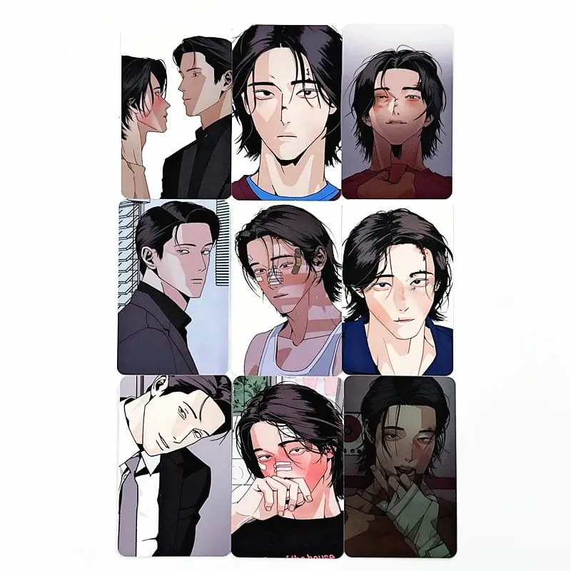 18PCS Korean BL Manhwa God's Peace Photo Cards Set - Manga Characters LOMO Card Perfect Gift for Fans — image 3