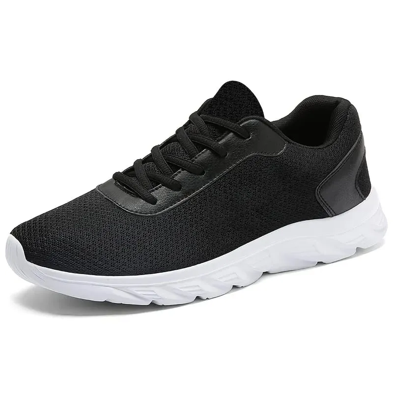 New Men's Sneakers Thick Sole Comfortable Casual Shoes Lightweight Breathable Fashion Running Shoes Luxury Male Tenis Masculino — image 5
