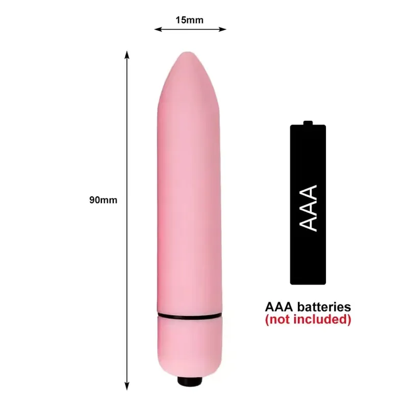 Powerful 10Speeds Mini Bullet Vibrator Clitoris Stimulator G Spot Vagina Massage Adult Sex Toys for Women Gay Female Masturbator