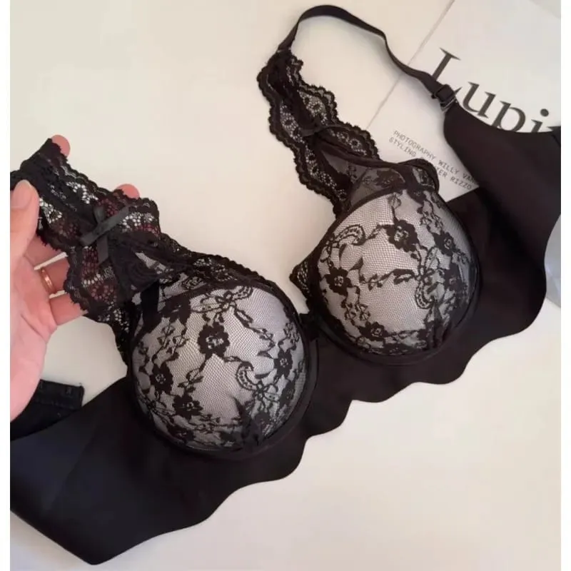 Set Bra Push Up Tanpa Wayar Wanita Dada Kecil Pakaian Dalam Seksi Bralette Selesa Set Seluar Dalam Ideal untuk Lapisan & Dipakai Setiap Hari