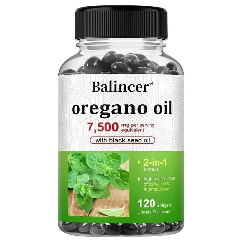 Minyak Oregano 7 500 Mg dengan Minyak Habbatussauda – Carvacrol Tinggi Mendukung Otot Saraf Tulang Pencernaan dan Kesehatan Kekebalan Tubuh — image 9