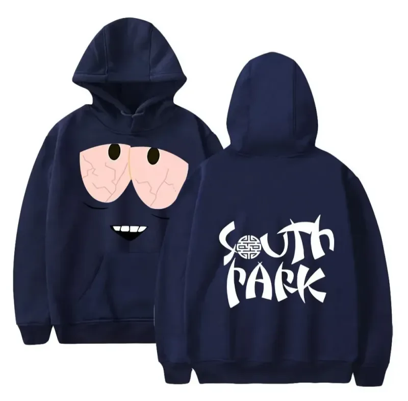 South Park Funny Cartoon Print Hoodie Men Women Loose Oversized Streetwear Pullover Hooded Sweatshirt — image 4